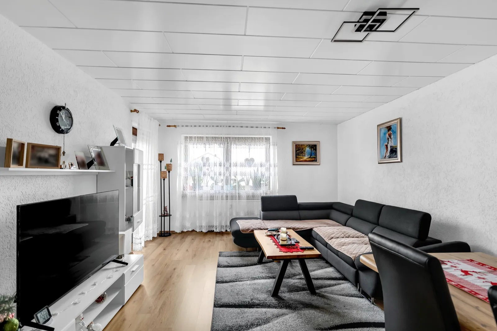 3-Zimmer-Wohnung am Roten Buck, Foto des Wohnzimmers